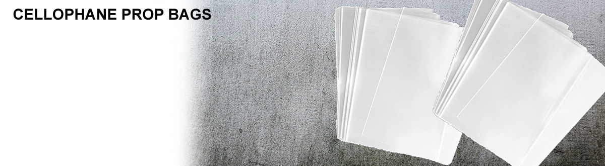 Cellophane Prop bag and Roll Cellophane Prop bag and Roll